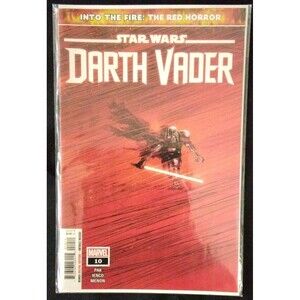 Marvel Comics Star Wars: Darth Vader #10 Into the Fire Red Horror Pak Ienco 2021